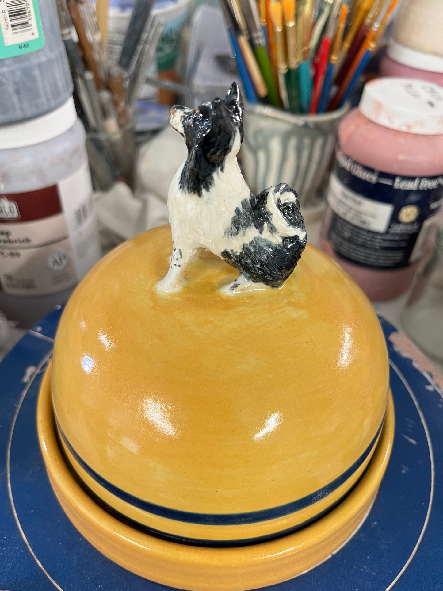 The "Laddie" Butter Dish