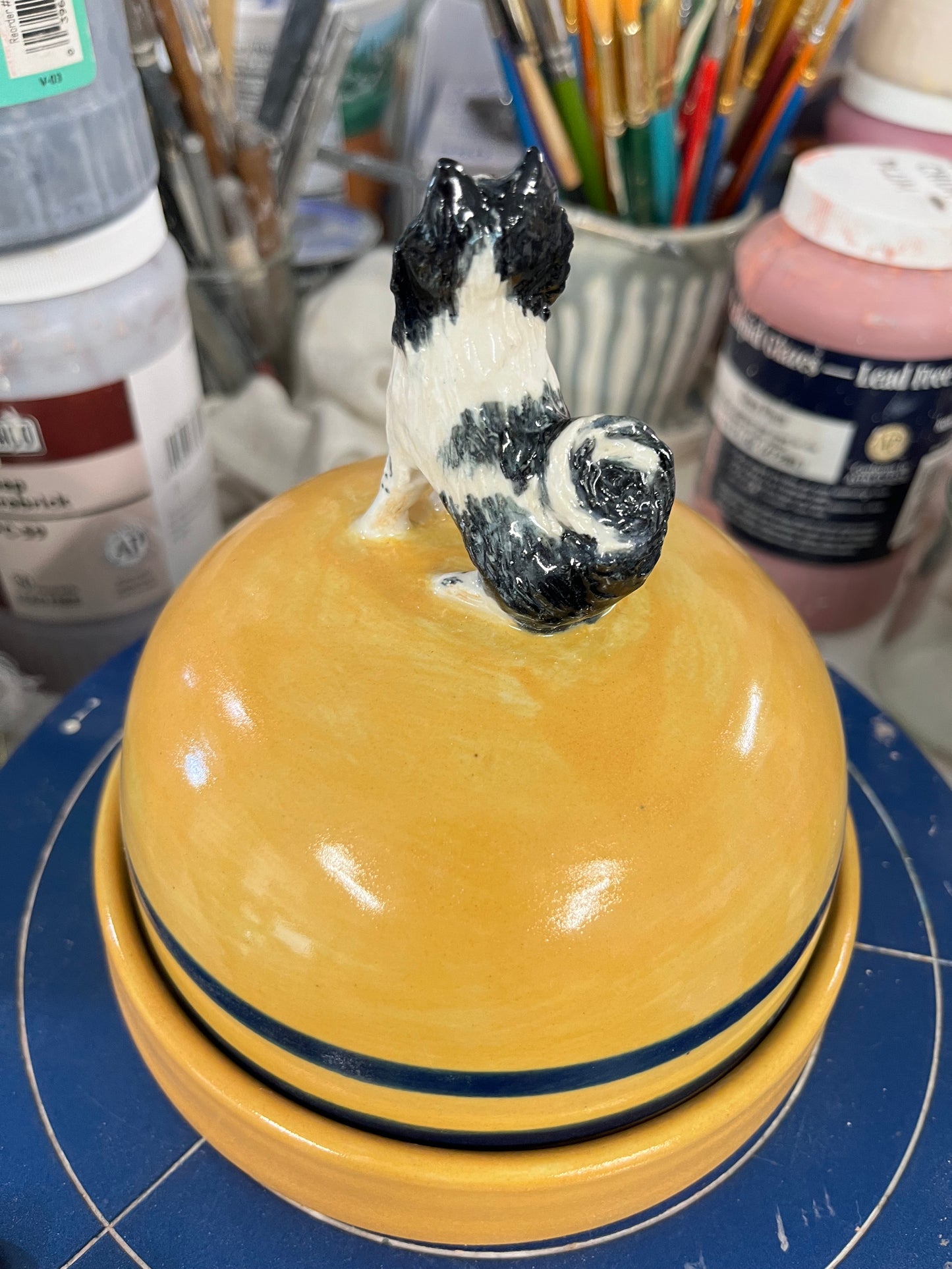 The "Laddie" Butter Dish