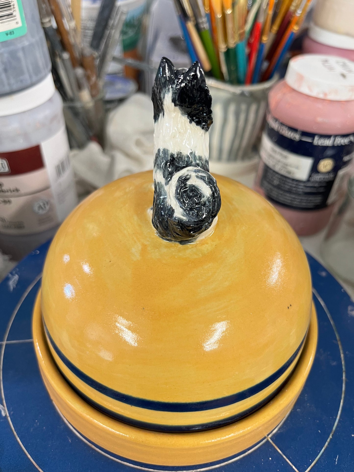 The "Laddie" Butter Dish