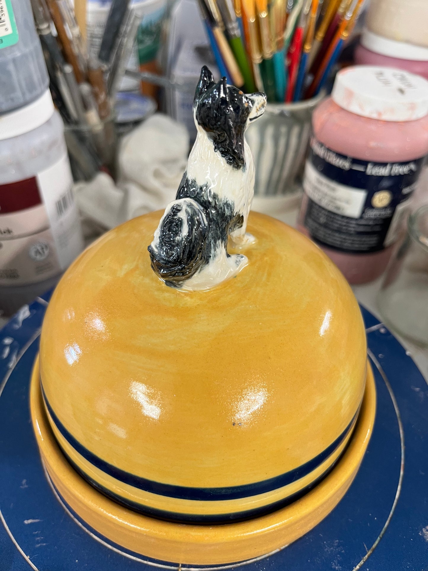 The "Laddie" Butter Dish