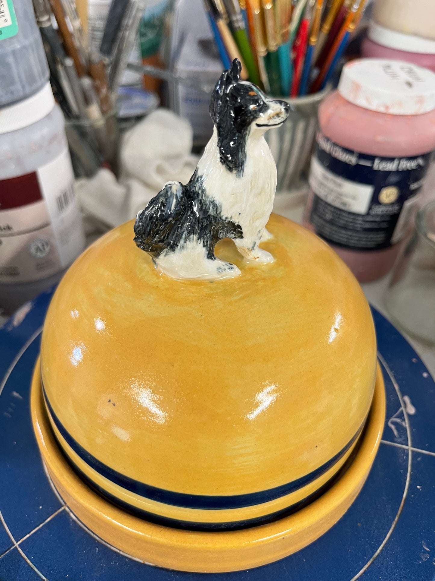 The "Laddie" Butter Dish