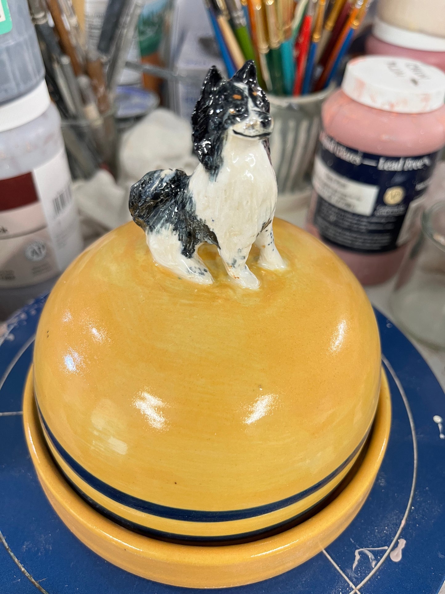 The "Laddie" Butter Dish