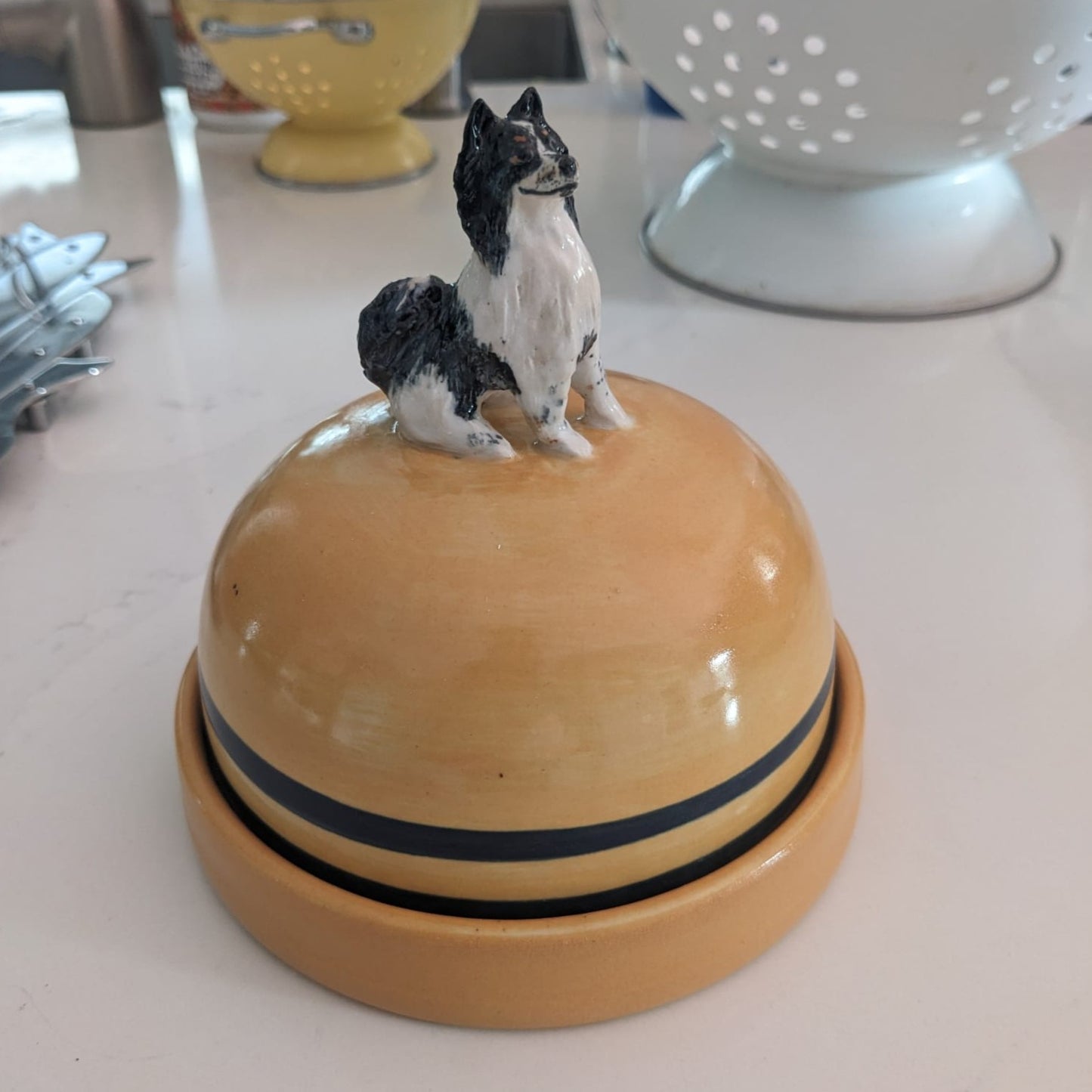 The "Laddie" Butter Dish