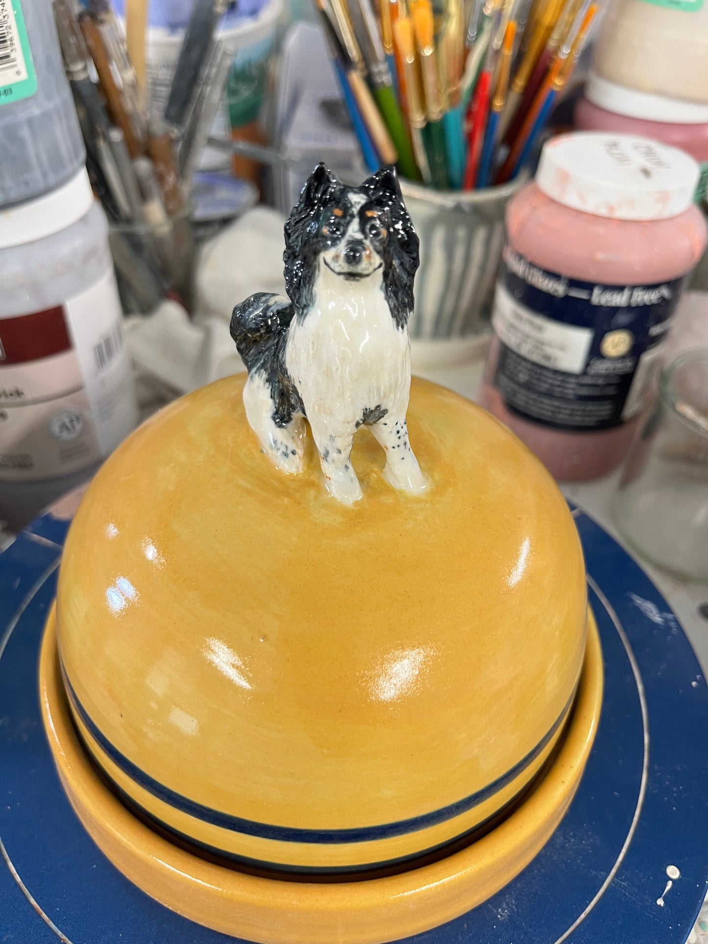 The "Laddie" Butter Dish